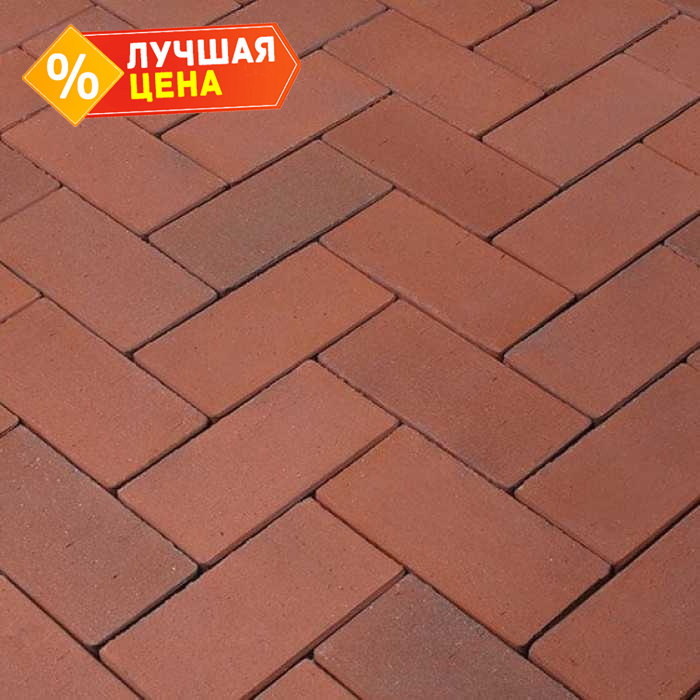 Клинкерная брусчатка Penter Heide, 200x100x52 мм