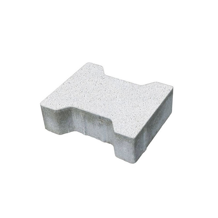 Тротуарная плитка 342 механический завод Катушка 200х165х80 мм, белый